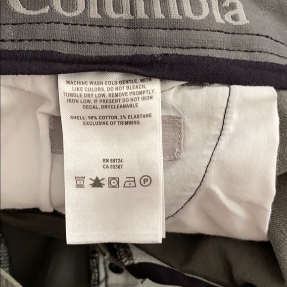 Columbia Green Cotton Pants - Picture 6 of 7